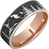 Hidden Gold 10k Inlay Serinium® Ring